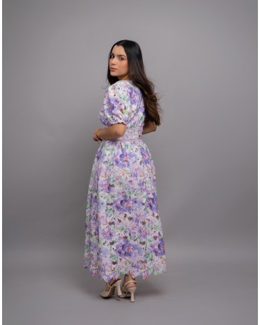 DRESS MULTI LILA