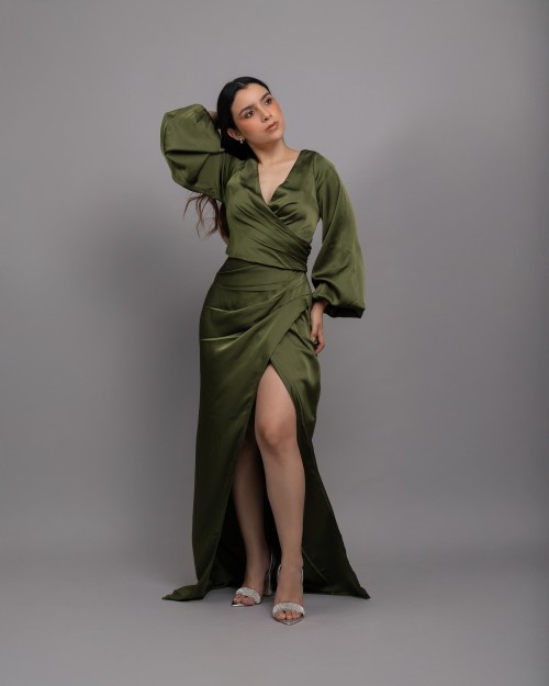 DRESS OLIVE MA 2