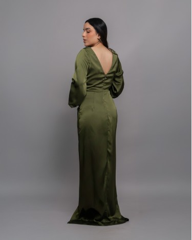 DRESS OLIVE MA
