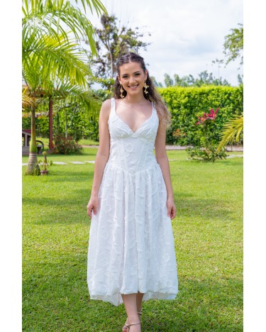 VESTIDO GRECIA BLANCO