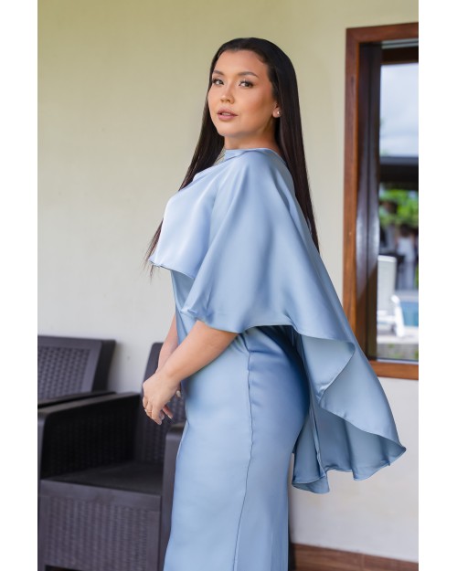 VESTIDO DUSTY BLUE MAN