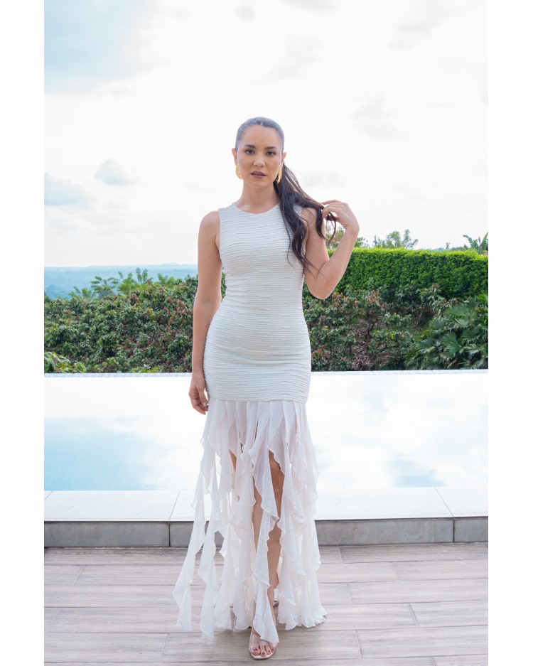 VESTIDO WHITE LUX