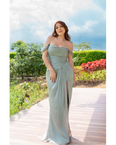 VESTIDO SIRENA VERDE